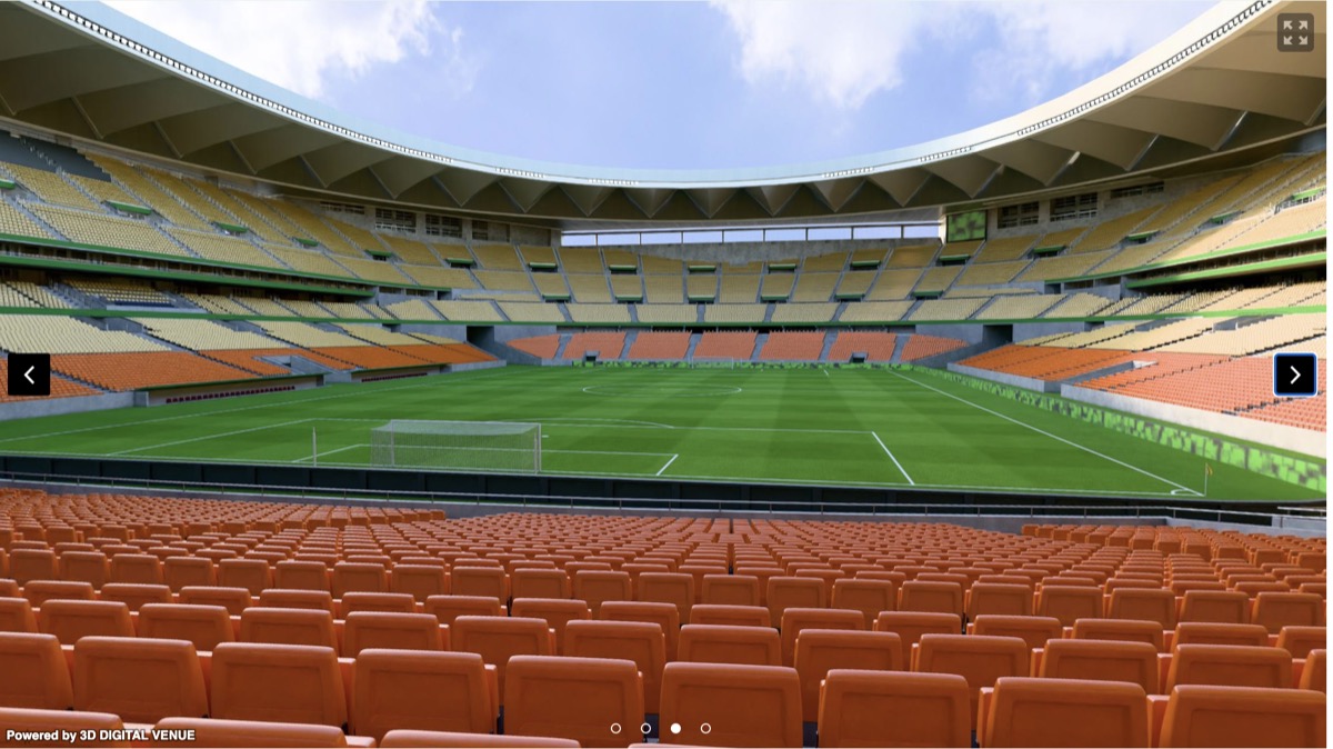 Gol Baja Superior - vista elevada