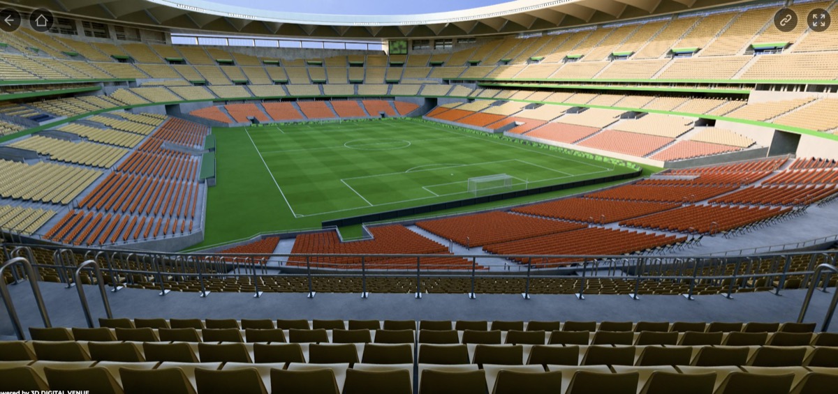 Gol Alta Inferior - barandilla visible